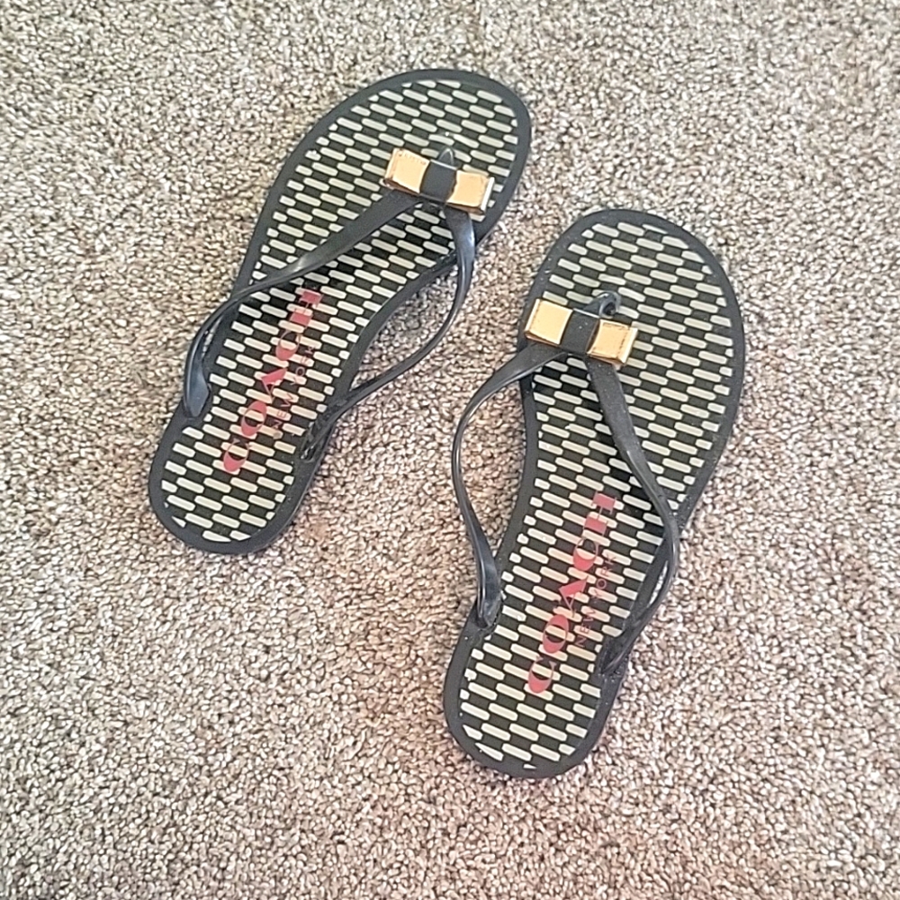 Coach Flip Flops